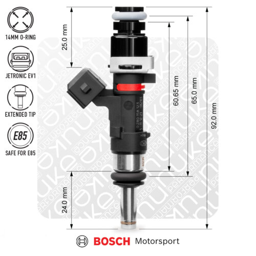 Nuke Performance Bosch injector 627cc, 65mm (EV14L)