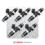 Nuke Performance Bosch injector 870cc, 65mm (EV14L), 5pcs flow matched