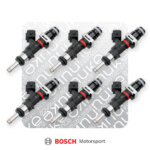 Nuke Performance Bosch injector 627cc, 65mm (EV14L), 6pcs flow matched