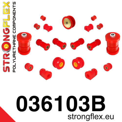 Strongflex full suspension bush kit for BMW 3 E30