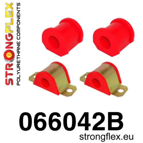 Strongflex Front anti roll bar bush kit polyurethane for FIAT Cinquecento 170 / FIAT Seicento 187
