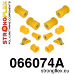 Strongflex complete polyurethane suspension bush kit SPORT for FIAT Cinquecento 170 / FIAT Seicento 187