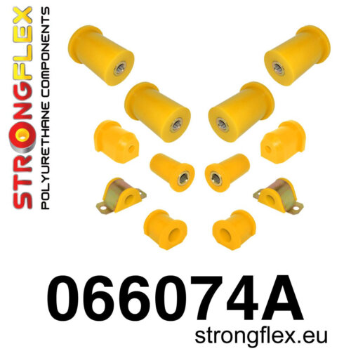 Strongflex complete polyurethane suspension bush kit SPORT for FIAT Cinquecento 170 / FIAT Seicento 187
