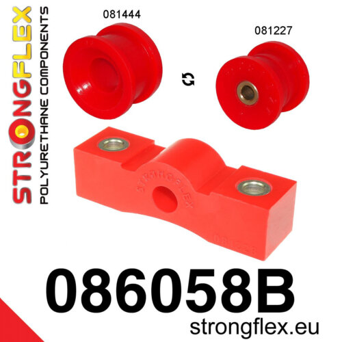 Strongflex Shift lever stabilizer and extension mounting bush kit for ACURA Integra DC5 / HONDA CIVIC EG