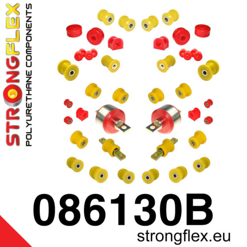 Strongflex Full suspension bush kit polyurethane for HONDA CIVIC ED / HONDA CRX ED