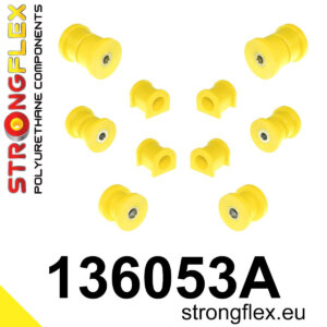Strongflex Komplet čahura prednjeg ovjesa i stražnje grede SPORT za OPEL Corsa B / OPEL TIGRA A