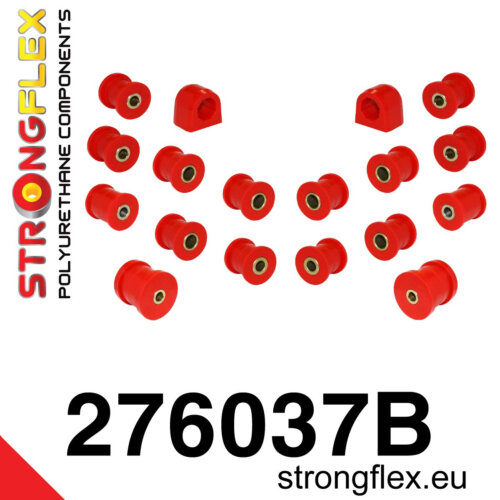 Strongflex rear suspension bush kit for SAAB 9-2X / SUBARU FORESTER SF