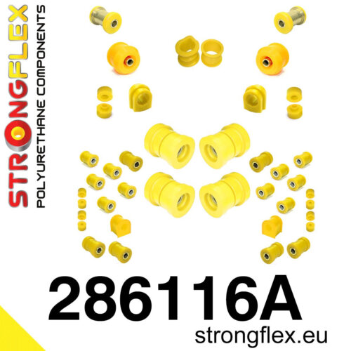 Strongflex full suspension bush kit SPORT for NISSAN 200SX S15 / NISSAN Stagea WC34