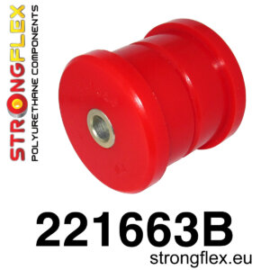 Strongflex Prednja čahura stražnje spojne šipke na šasiju za AUDI A3 8P / AUDI A1 8X