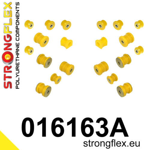 Strongflex rear suspension bush kit SPORT for ALFA ROMEO GTV 916 / ALFA ROMEO SPIDER 115