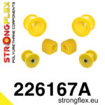 Strongflex front suspension bush kit SPORT for AUDI A3 8P / SEAT LEON 1P