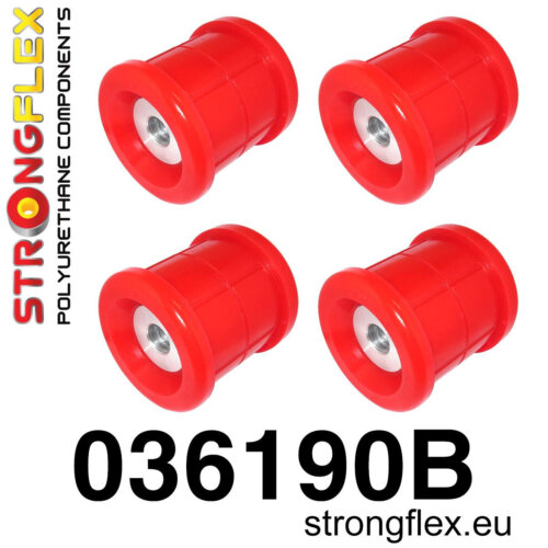 Strongflex Rear beam bush kit E39 Sedan for BMW 5 E39
