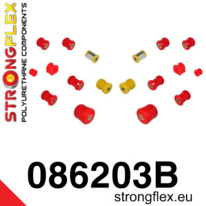 Strongflex rear suspension bush kit for HONDA Prelude