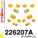 Strongflex Komplet čahura prednjeg ovjesa i stražnje grede SPORT za VOLKSWAGEN GOLF 17 / VOLKSWAGEN JETTA 16