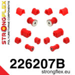 Strongflex front suspension and rear beam bush kit for VOLKSWAGEN GOLF 17 / VOLKSWAGEN JETTA 16
