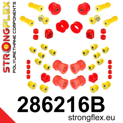 Strongflex Kompletni ovjes čahura komplet R32 AWD za NISSAN Skyline R32 / NISSAN CEFIRO A31