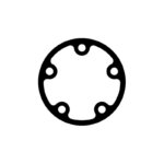 Nuke Performance CFC Unit Fuel Level Sender Gasket, Viton