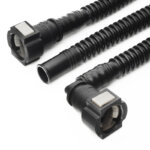 Nuke Performance Pre-assembled in tank 350mm fuel hose SAE 7.89 90° to ID10