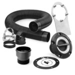 Nuke Performance Filler cap and fuel hose kit for CFC Unit, bracket