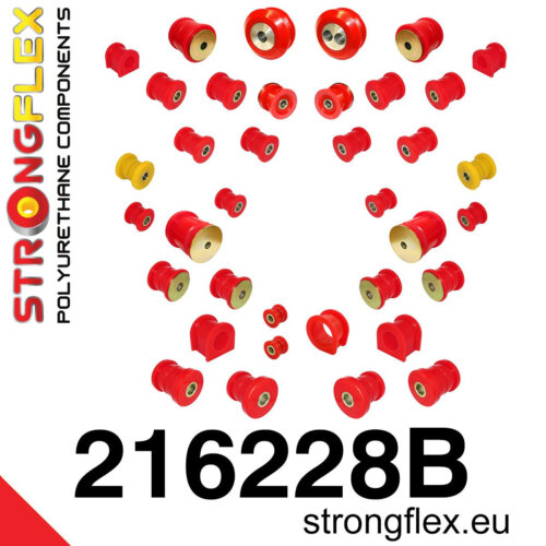 Strongflex Cjeloviti komplet čahura ovjesa za TOYOTA SOARER / TOYOTA SUPRA