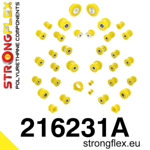 Strongflex complete polyurethane suspension bush kit SPORT for TOYOTA Altezza XE10 / LEXUS IS