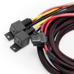 Nuke Performance Wiring kit for dual fuel pumps, 30-Amp, battery connection