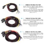 Nuke Performance Wiring kit for dual fuel pumps, 30-Amp, battery connection