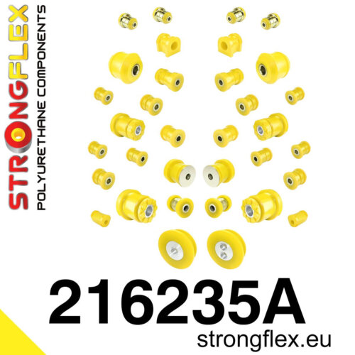 Strongflex complete polyurethane suspension bush kit SPORT for LEXUS GS / LEXUS IS