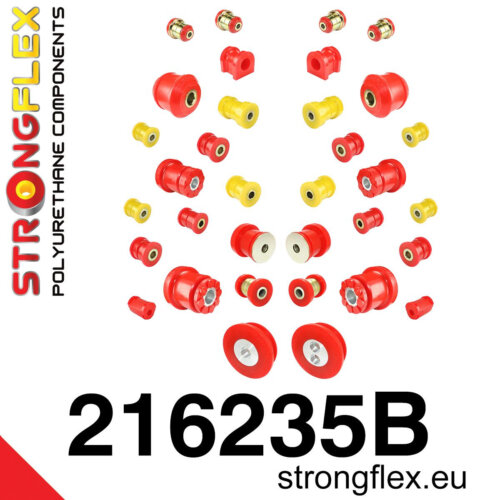 Strongflex complete polyurethane suspension bush kit for LEXUS GS / LEXUS IS