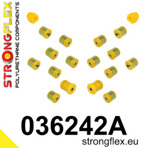 Strongflex Komplet čahura stražnjeg ovjesa SPORT za BMW 1 E87 / BMW 3 E90