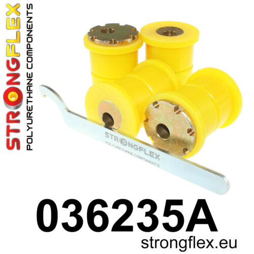 Strongflex Rear trailing arm bush kit eccentric SPORT for BMW 5 E28 / BMW 5 E34