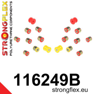 Strongflex Komplet čahura stražnjeg ovjesa za MERCEDES-BENZ S-CLASS 140 / MERCEDES-BENZ CL C140