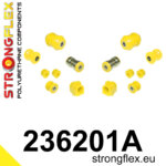 Strongflex front suspension bush kit SPORT for VOLVO 740 / VOLVO 940