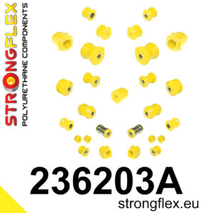Strongflex Cjeloviti komplet čahura ovjesa SPORT za VOLVO 740 / VOLVO 940