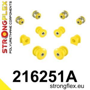 Strongflex Komplet čahura prednjeg ovjesa SPORT za LEXUS LS / TOYOTA Century II G50