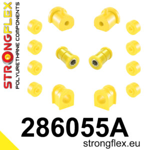 Strongflex Komplet čahura prednjeg ovjesa SPORT za NISSAN MICRA
