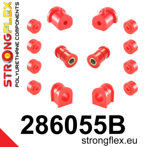 Strongflex front suspension bush kit for NISSAN MICRA