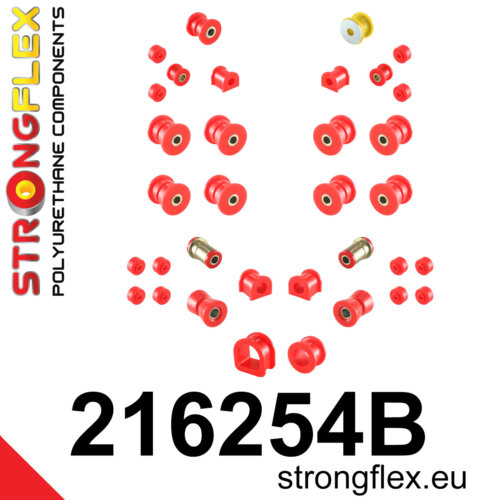 Strongflex Full Suspension bush kit for TOYOTA Corolla