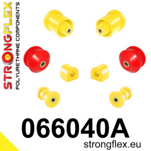 Strongflex Komplet čahura prednjeg ovjesa i stražnje grede SPORT za ALFA ROMEO MITO 955 / FIAT Punto 199