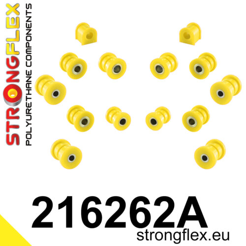Strongflex rear suspension bush kit SPORT for TOYOTA Celica