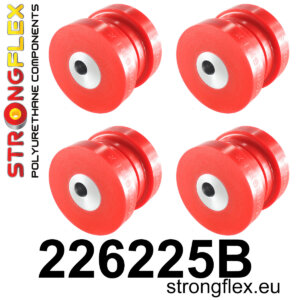 Strongflex Komplet čahura stražnjeg podokvira za AUDI A6 C5 / VOLKSWAGEN PASSAT 3B