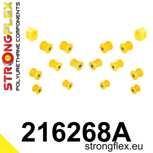 Strongflex rear suspension bush kit SPORT for TOYOTA Aristo S140 / LEXUS GS