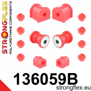 Strongflex Komplet čahura prednjeg ovjesa za DAEWOO ESPERO / DAEWOO LANOS
