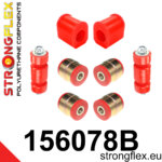 Strongflex Front kit suspension polyurethane bushes for RENAULT Clio I