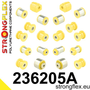 Strongflex Komplet čahura stražnjeg ovjesa SPORT za VOLVO S80 I 184 / VOLVO S60 I 384