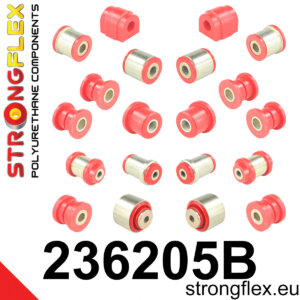 Strongflex Komplet čahura stražnjeg ovjesa za VOLVO S80 I 184 / VOLVO S60 I 384