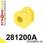 Strongflex front anti-roll bar bush SPORT for NISSAN MICRA