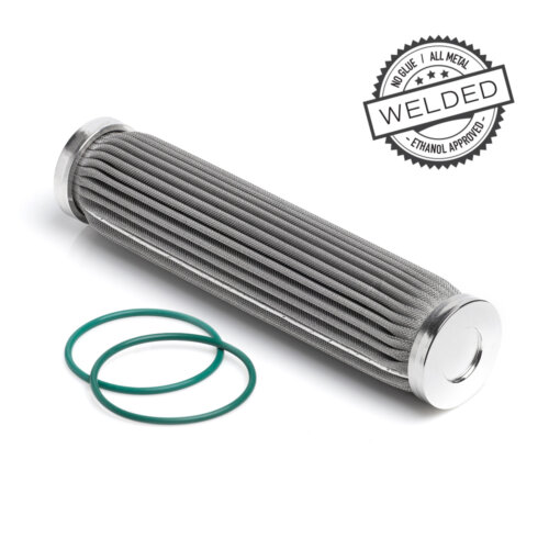 Nuke Performance Replacement filter element 10 Micron PF200 - Welded Stainless Steel