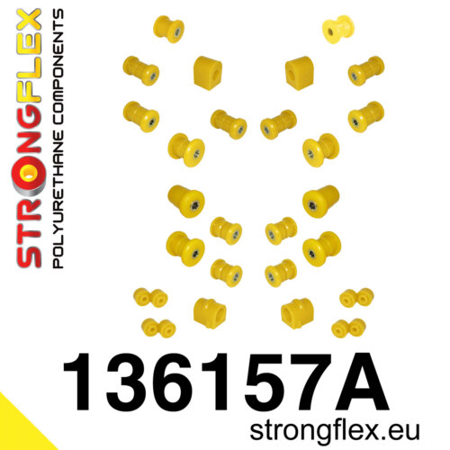 Strongflex complete polyurethane suspension bush kit SPORT for OPEL Ascona B / OPEL Manta B