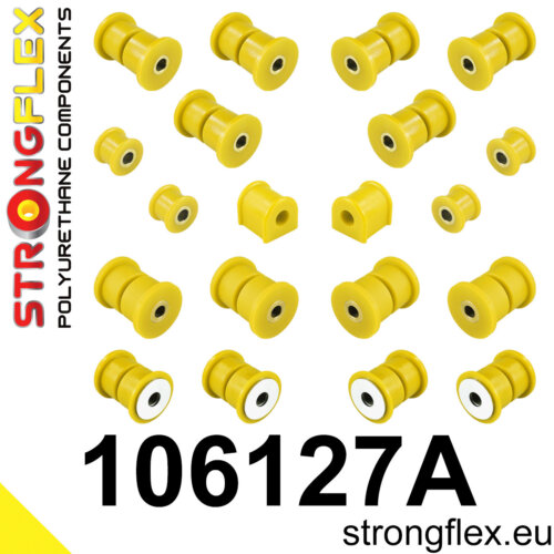 Strongflex Rear suspension polyurethane bush kit SPORT for MAZDA MX-5